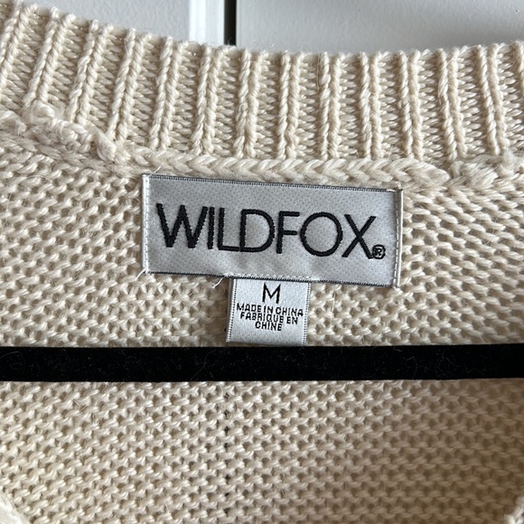 Wildfox ripped knit sweater - Picture 4 of 6